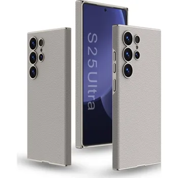 Pouzdro na mobilní telefon GKK 103238 GKK LEATHER CASE Ochranný kryt pro Samsung Galaxy S25 Ultra 5G TITANIUM GREY