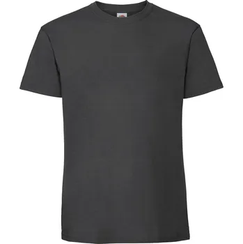 Fruties Pánské tričko s krátkým rukávem Bardhanjor světlá grafitová M