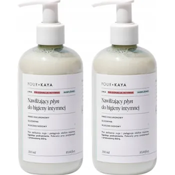 Intimní hygienický prostředek Hydratační mycí emulze pro intimní hygienu Sada 2 ks Your KAYA 300 ml