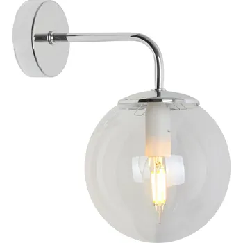 Nástěnné svítidlo Nástěnné svítidlo Paris 2, 1x čiré skleněné stínítko, CH