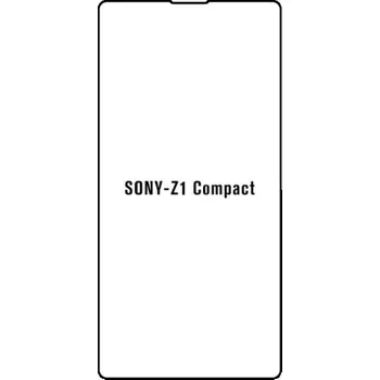 engaroGuard Hydrogel - ochranná fólie - Sony Xperia Z1 compact průsvitná nepoužívám kryt = folie na celý displej 1 kus s výřezem přední kamery