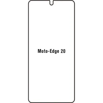 engaroGuard Hydrogel - ochranná fólie - Motorola Edge 20 průsvitná nepoužívám kryt = folie na celý displej 1 kus s výřezem přední kamery