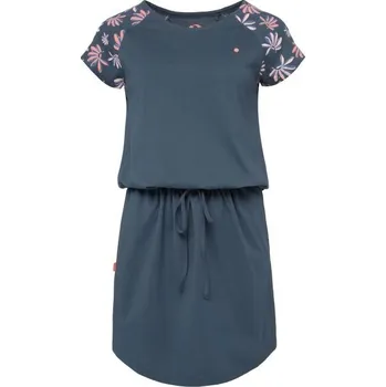 Dámské šaty Dámské šaty LOAP BANERA XL Tmavě modrá, Růžová