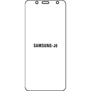 engaroGuard Hydrogel - ochranná fólie - Samsung Galaxy J6 2018 průsvitná nepoužívám kryt = folie na celý displej 1 kus s výřezem přední kamery