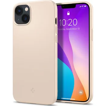 Náhradní kryt pro mobilní telefon Kryt Spigen Thin Fit iPhone 14 Plus / 15 Plus Sand Beige