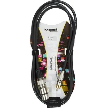 Audio kabel Bespeco BT2300 + prodloužená záruka 3 roky