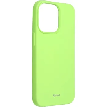 Náhradní kryt pro mobilní telefon Kryt Roar Colorful Jelly Case - iPhone 13 Pro limetkově žlutý