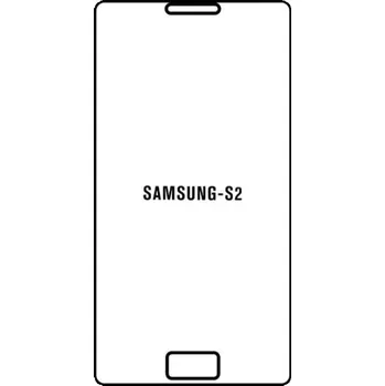 engaroGuard Hydrogel - ochranná fólie - Samsung Galaxy S2 průsvitná nepoužívám kryt = folie na celý displej 1 kus s výřezem přední kamery