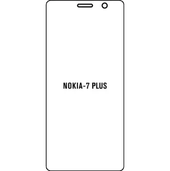 engaroGuard Hydrogel - ochranná fólie - Nokia 7 Plus průsvitná nepoužívám kryt = folie na celý displej 1 kus s výřezem přední kamery