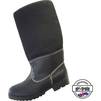 Pánské holínky ELSTROTE Holinka KOŽENOFILC Velikost: 38