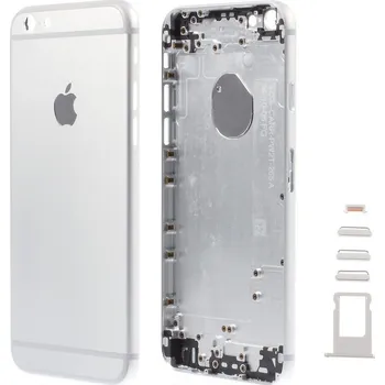 Náhradní kryt pro mobilní telefon iPhone 6 - Zadní housing (Silver)
