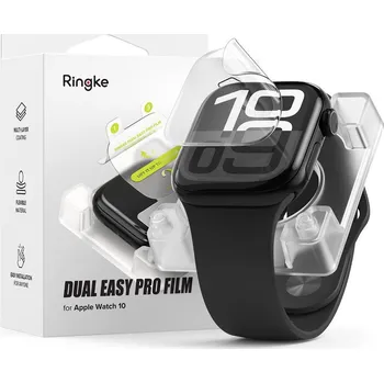 Ochranná fólie Ringke Dual Easy Pro 2-Pack Apple Watch 10 (46 mm) Čirá