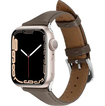 Řemínek na hodinky Řemínek Spigen Cyrill Kajuk Apple Watch 4 / 5 / 6 / 7 / 8 / 9 / SE (40 / 41 mm) Khaki