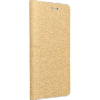 Náhradní kryt pro mobilní telefon Kryt Luna Book Silver Samsung Galaxy S21 Plus Gold