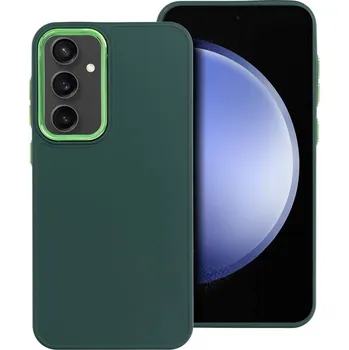 Náhradní kryt pro mobilní telefon Kryt Frame Case Samsung Galaxy S23 FE zelený