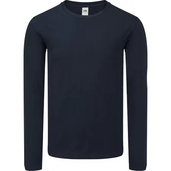 Pánské tričko Fruties Pánské tričko s dlouhým rukávem Aril tmavá navy XL