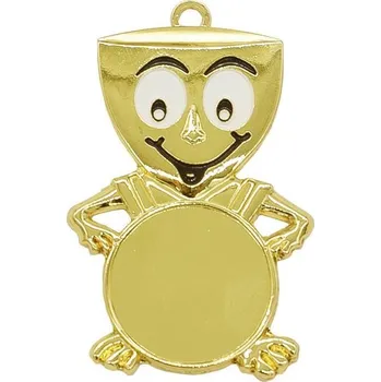 4091 Zlatá medaile 3x6 cm