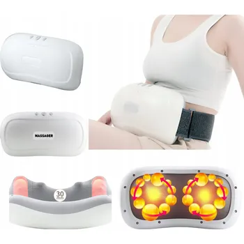 Masážní přístroj Vibrační pás MAXTECH Bezdrátový masážní pás Shiatsu MAXTECH 118-20 univerzální velikost