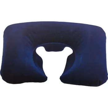 Cestovní polštářek Wehncke Nafukovací cestovní polštář pod hlavu 11547 tmavě modrá