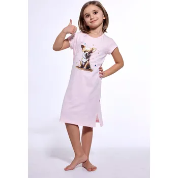 Dívčí tričko DÍVČÍ DĚTSKÉ TRIČKO KR ČIVAVA 2 Růžová 110/116