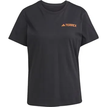Dámské Tričko s krátkým rukávem ADIDAS TX MOUNTAIN TEE JJ1610 – Černá M