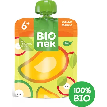 BIOnek Ovocná kapsička Jablko a mango