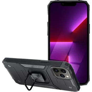Náhradní kryt pro mobilní telefon Kryt Nitro Case iPhone 13 Pro Max černý