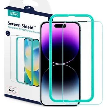 Ochranné tvrzené sklo ESR Screen Shield iPhone 14 Pro Clear