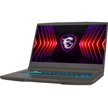 Notebook MSI Thin 15 B13UC-2203XPL Intel® Core™ i7 i7-13620H Laptop 39,6 cm (15.6") Full HD 16 GB DDR4-SDRAM 512 GB SSD NVIDIA GeForce RTX 3050 Wi-Fi 6E (802.11ax) NoOS Šedá