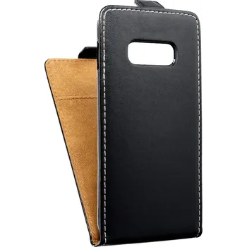 Náhradní kryt pro mobilní telefon Kryt Flip Case Slim Flexi Fresh Samsung Galaxy S10e černý