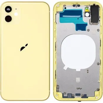Náhradní kryt pro mobilní telefon Apple iPhone 11 - Zadní housing (Yellow)