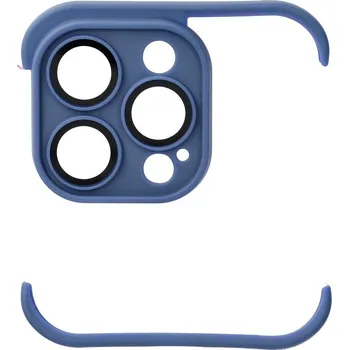 Náhradní kryt pro mobilní telefon Bumper s ochranou zadní kamery pro iPhone 14 Pro modrý