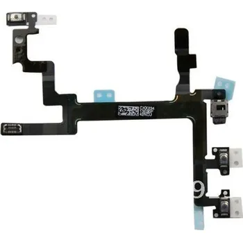 iPhone 5 - Power Button Flex kabel pro tlačítka ovládání hlasitosti, zapínání a vypínání