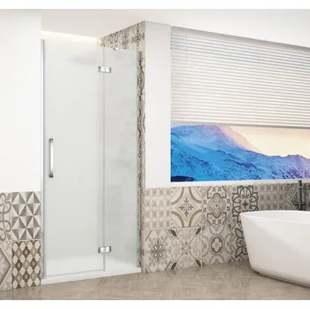 Sprchové dveře TRINITY CHROME sprchové dveře do niky 900mm, matné sklo, pravé