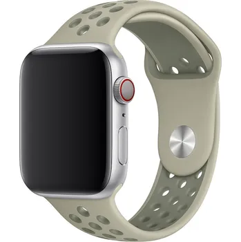 Řemínek na hodinky Řemínek pro Apple Watch (38/40/41 mm) Sport, fog vintage-lichen (velikost L)