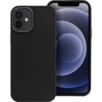 Náhradní kryt pro mobilní telefon Kryt FRAME Pouzdro iPhone 12 mini černé