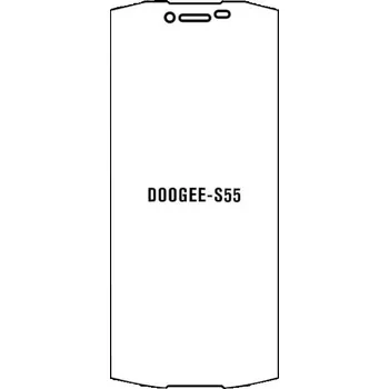 engaroGuard Hydrogel - ochranná fólie - Doogee S55 průsvitná nepoužívám kryt = folie na celý displej 1 kus s výřezem přední kamery