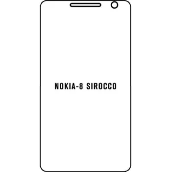 engaroGuard Hydrogel - ochranná fólie - Nokia 8 Sirocco průsvitná nepoužívám kryt = folie na celý displej 1 kus s výřezem přední kamery