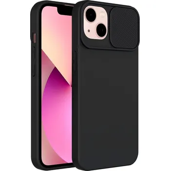 Náhradní kryt pro mobilní telefon Kryt Slide Case iPhone 13 Pro Max černý