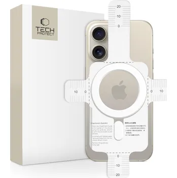 Náhradní kryt pro mobilní telefon Tech-Protect Magmat Magsafe Univerzální Magnetic Ring white