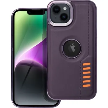 Náhradní kryt pro mobilní telefon Kryt Milano Case iPhone 14 fialové