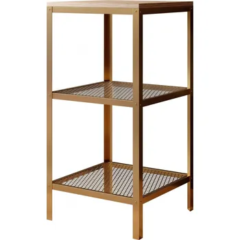 Šatní skříň Nábytek PEGAS s.r.o. Regál Rolin Zlatý+Artisan