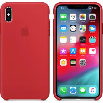 Náhradní kryt pro mobilní telefon iPhone XS Max Silicone Case (PRODUCT)RED™