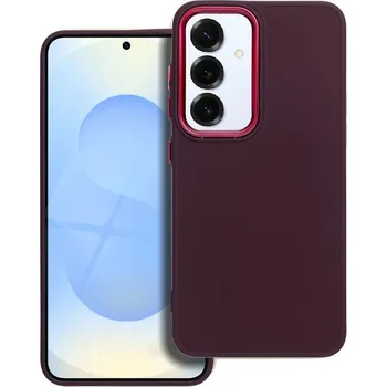 Náhradní kryt pro mobilní telefon Kryt Frame Case Samsung Galaxy S25 Purple