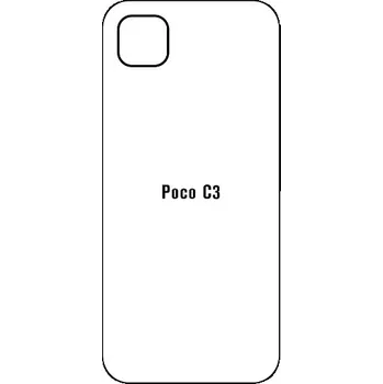 engaroGuard Hydrogel - zadní ochranná fólie - Xiaomi Poco C3 průsvitná