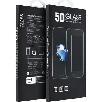 Náhradní kryt pro mobilní telefon 5D Full Glue Ochranné tvrzené sklo - iPhone 15 Pro black