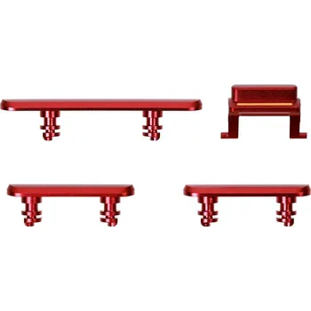 Náhradní kryt pro mobilní telefon iPhone 11 - Boční tlačítka (Red)