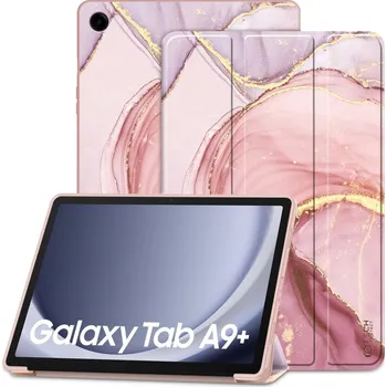 Náhradní díl pro mobilní telefon Kryt Tech-Protect Smartcase Samsung Galaxy Tab A9+ Plus 11.0 X210 / X215 / X216 Marble