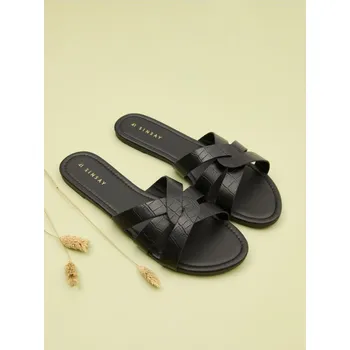 Dámské pantofle Sinsay - Pantofle - černá - 952EI-99X - 952EI-99X-36