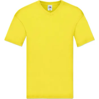 Pánské tričko Fruties Pánské tričko s krátkým rukávem Fatlum žlutá L